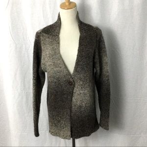 Fioreblu Wool Alpaca Blend Cardigan Sweater Made In Italy 🇮🇹 Sz M
